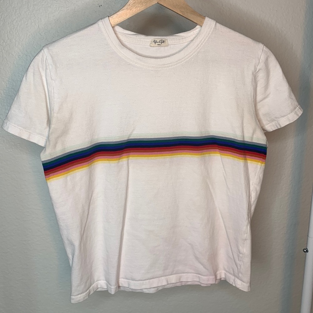 John Galt Striped Tee